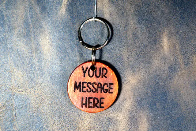 Smart Leather NFC Keychains - view 2